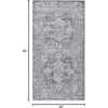 image:imageNourison Home New Concept Washables Light Blue Multicolr 53 x 73 Area Rug  Easy Clean Non Shedding Bed Room Living Room Dining Room Kitchen 5 x 7Ivory Grey