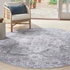 image:imageNourison Home New Concept Washables Light Blue Multicolr 53 x 73 Area Rug  Easy Clean Non Shedding Bed Room Living Room Dining Room Kitchen 5 x 7Ivory Grey