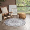 image:imageNourison Home New Concept Washables Light Blue Multicolr 53 x 73 Area Rug  Easy Clean Non Shedding Bed Room Living Room Dining Room Kitchen 5 x 7Ivory Beige