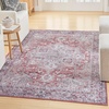 image:imageNourison Home New Concept Washables Light Blue Multicolr 53 x 73 Area Rug  Easy Clean Non Shedding Bed Room Living Room Dining Room Kitchen 5 x 7Ivory Brick