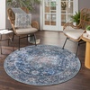 image:imageNourison Home New Concept Washables Light Blue Multicolr 53 x 73 Area Rug  Easy Clean Non Shedding Bed Room Living Room Dining Room Kitchen 5 x 7Ivory Navy
