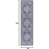 image:imageNourison Home New Concept Washables Light Blue Multicolr 53 x 73 Area Rug  Easy Clean Non Shedding Bed Room Living Room Dining Room Kitchen 5 x 7Ivory Navy
