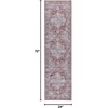 image:imageNourison Home New Concept Washables Light Blue Multicolr 53 x 73 Area Rug  Easy Clean Non Shedding Bed Room Living Room Dining Room Kitchen 5 x 7Ivory Brick