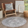 image:imageNourison Home New Concept Washables Light Blue Multicolr 53 x 73 Area Rug  Easy Clean Non Shedding Bed Room Living Room Dining Room Kitchen 5 x 7Ivory Grey