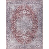 image:imageNourison Home New Concept Washables Light Blue Multicolr 53 x 73 Area Rug  Easy Clean Non Shedding Bed Room Living Room Dining Room Kitchen 5 x 7Ivory Brick