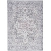 image:imageNourison Home New Concept Washables Light Blue Multicolr 53 x 73 Area Rug  Easy Clean Non Shedding Bed Room Living Room Dining Room Kitchen 5 x 7Ivory Grey