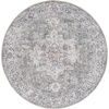 image:imageNourison Home New Concept Washables Light Blue Multicolr 53 x 73 Area Rug  Easy Clean Non Shedding Bed Room Living Room Dining Room Kitchen 5 x 7Ivory Grey
