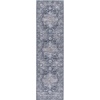 image:imageNourison Home New Concept Washables Light Blue Multicolr 53 x 73 Area Rug  Easy Clean Non Shedding Bed Room Living Room Dining Room Kitchen 5 x 7Ivory Navy