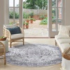 image:imageNourison Home New Concept Washables Light Blue Multicolr 53 x 73 Area Rug  Easy Clean Non Shedding Bed Room Living Room Dining Room Kitchen 5 x 7Ivory Beige