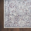image:imageNourison Home New Concept Washables Light Blue Multicolr 53 x 73 Area Rug  Easy Clean Non Shedding Bed Room Living Room Dining Room Kitchen 5 x 7Ivory Grey