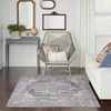 image:imageNourison Home New Concept Washables Light Blue Multicolr 53 x 73 Area Rug  Easy Clean Non Shedding Bed Room Living Room Dining Room Kitchen 5 x 7Light Blue Multi