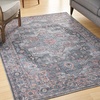 image:imageNourison Home New Concept Washables Light Blue Multicolr 53 x 73 Area Rug  Easy Clean Non Shedding Bed Room Living Room Dining Room Kitchen 5 x 7Light Blue Multi