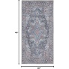 image:imageNourison Home New Concept Washables Light Blue Multicolr 53 x 73 Area Rug  Easy Clean Non Shedding Bed Room Living Room Dining Room Kitchen 5 x 7Light Blue Multi
