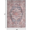image:imageNourison Home New Concept Washables Light Blue Multicolr 53 x 73 Area Rug  Easy Clean Non Shedding Bed Room Living Room Dining Room Kitchen 5 x 7Multi Color
