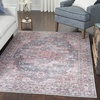 image:imageNourison Home New Concept Washables Light Blue Multicolr 53 x 73 Area Rug  Easy Clean Non Shedding Bed Room Living Room Dining Room Kitchen 5 x 7Multi Color