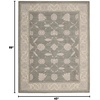 image:imageNourison Home New Horizon Pewter Rectangle Area Rug 3Feet 9Inches by 5Feet 9Inches 39 x 59Pewter