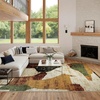 image:imageNourison Home Nordic Beige Multi 5 x 7 Area Rug  Easy Clean Non Shedding Bed Room Living Room Dining Room Kitchen 5 x 7Beige Multi