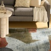 image:imageNourison Home Nordic Beige Multi 5 x 7 Area Rug  Easy Clean Non Shedding Bed Room Living Room Dining Room Kitchen 5 x 7Blue Multicolor