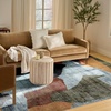 image:imageNourison Home Nordic Beige Multi 5 x 7 Area Rug  Easy Clean Non Shedding Bed Room Living Room Dining Room Kitchen 5 x 7Blue Multicolor