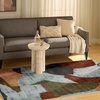 image:imageNourison Home Nordic Beige Multi 5 x 7 Area Rug  Easy Clean Non Shedding Bed Room Living Room Dining Room Kitchen 5 x 7Blue Multicolor