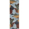 image:imageNourison Home Nordic Beige Multi 5 x 7 Area Rug  Easy Clean Non Shedding Bed Room Living Room Dining Room Kitchen 5 x 7Blue Multicolor