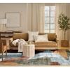 image:imageNourison Home Nordic Beige Multi 5 x 7 Area Rug  Easy Clean Non Shedding Bed Room Living Room Dining Room Kitchen 5 x 7Blue Multicolor