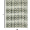 image:imageNourison Home Nordic Blue Green 8 x 10 Area Rug  Easy Clean Non Shedding Bed Room Living Room Dining Room Kitchen 8 x 10Blue Green