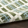 image:imageNourison Home Nordic Blue Green 8 x 10 Area Rug  Easy Clean Non Shedding Bed Room Living Room Dining Room Kitchen 8 x 10Blue Green