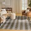 image:imageNourison Home Nordic Blue Green 8 x 10 Area Rug  Easy Clean Non Shedding Bed Room Living Room Dining Room Kitchen 8 x 10Charcoal Multicolor