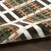 image:imageNourison Home Nordic Blue Green 8 x 10 Area Rug  Easy Clean Non Shedding Bed Room Living Room Dining Room Kitchen 8 x 10Charcoal Multicolor