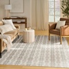 image:imageNourison Home Nordic Blue Green 8 x 10 Area Rug  Easy Clean Non Shedding Bed Room Living Room Dining Room Kitchen 8 x 10Ivory Multicolor
