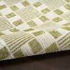image:imageNourison Home Nordic Green 8 x 10 Area Rug  Easy Clean Non Shedding Bed Room Living Room Dining Room Kitchen 8 x 10Green