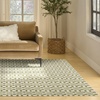 image:imageNourison Home Nordic Green 8 x 10 Area Rug  Easy Clean Non Shedding Bed Room Living Room Dining Room Kitchen 8 x 10Green