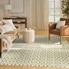 image:imageNourison Home Nordic Green 8 x 10 Area Rug  Easy Clean Non Shedding Bed Room Living Room Dining Room Kitchen 8 x 10Green