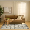 image:imageNourison Home Nordic Green Blue 5 x 7 Area Rug  Easy Clean Non Shedding Bed Room Living Room Dining Room Kitchen 5 x 7Blue