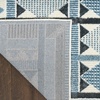 image:imageNourison Home Nordic Green Blue 5 x 7 Area Rug  Easy Clean Non Shedding Bed Room Living Room Dining Room Kitchen 5 x 7Blue
