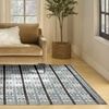 image:imageNourison Home Nordic Green Blue 5 x 7 Area Rug  Easy Clean Non Shedding Bed Room Living Room Dining Room Kitchen 5 x 7Blue
