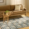 image:imageNourison Home Nordic Green Blue 5 x 7 Area Rug  Easy Clean Non Shedding Bed Room Living Room Dining Room Kitchen 5 x 7Blue