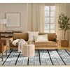 image:imageNourison Home Nordic Green Blue 5 x 7 Area Rug  Easy Clean Non Shedding Bed Room Living Room Dining Room Kitchen 5 x 7Blue