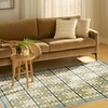 image:imageNourison Home Nordic Green Blue 5 x 7 Area Rug  Easy Clean Non Shedding Bed Room Living Room Dining Room Kitchen 5 x 7Green Blue