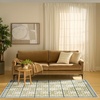 image:imageNourison Home Nordic Green Blue 5 x 7 Area Rug  Easy Clean Non Shedding Bed Room Living Room Dining Room Kitchen 5 x 7Green Blue