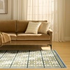image:imageNourison Home Nordic Green Blue 5 x 7 Area Rug  Easy Clean Non Shedding Bed Room Living Room Dining Room Kitchen 5 x 7Green Blue