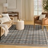 image:imageNourison Home Nordic Green Blue 5 x 7 Area Rug  Easy Clean Non Shedding Bed Room Living Room Dining Room Kitchen 5 x 7Ivory Multicolor