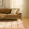 image:imageNourison Home Nordic Green Blue 5 x 7 Area Rug  Easy Clean Non Shedding Bed Room Living Room Dining Room Kitchen 5 x 7Rust