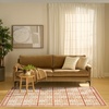 image:imageNourison Home Nordic Green Blue 5 x 7 Area Rug  Easy Clean Non Shedding Bed Room Living Room Dining Room Kitchen 5 x 7Rust