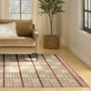 image:imageNourison Home Nordic Green Blue 5 x 7 Area Rug  Easy Clean Non Shedding Bed Room Living Room Dining Room Kitchen 5 x 7Rust