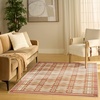 image:imageNourison Home Nordic Green Blue 5 x 7 Area Rug  Easy Clean Non Shedding Bed Room Living Room Dining Room Kitchen 5 x 7Rust