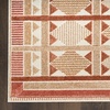 image:imageNourison Home Nordic Green Blue 5 x 7 Area Rug  Easy Clean Non Shedding Bed Room Living Room Dining Room Kitchen 5 x 7Rust