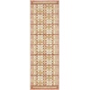 image:imageNourison Home Nordic Green Blue 5 x 7 Area Rug  Easy Clean Non Shedding Bed Room Living Room Dining Room Kitchen 5 x 7Rust