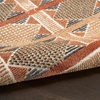 image:imageNourison Home Nordic Green Blue 5 x 7 Area Rug  Easy Clean Non Shedding Bed Room Living Room Dining Room Kitchen 5 x 7Rust Multicolor